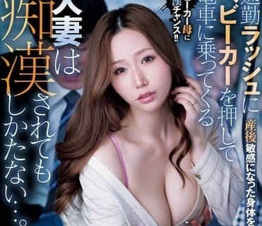 MEYD-964 在通勤高峰期推着婴儿车乘坐电车的已婚女性